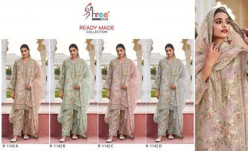 Shree Fab Ready Made Collection R-1142 Colors  Price - 7400