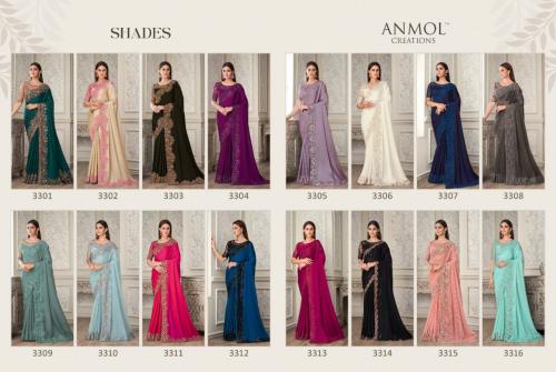 Anmol Creations Shades 3301-3316 Price - 43880