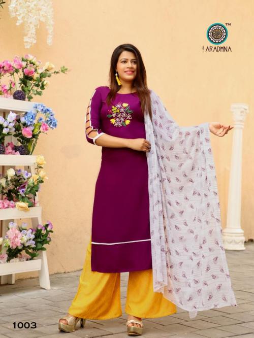 Aaradhana Fashion Calender Girls 1003 Price - 750