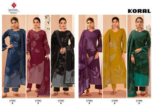 TANISHK FASHION KORAL 67001 TO 67006 Price - 5400