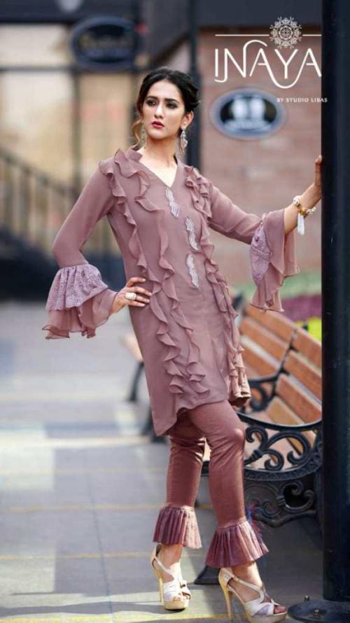 Inaya By Studio Libas Luxury Pret Collection Pink Price - 1450