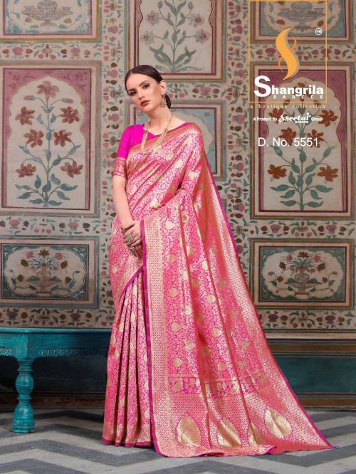 Shangrila Saree Samyra Silk 5551 