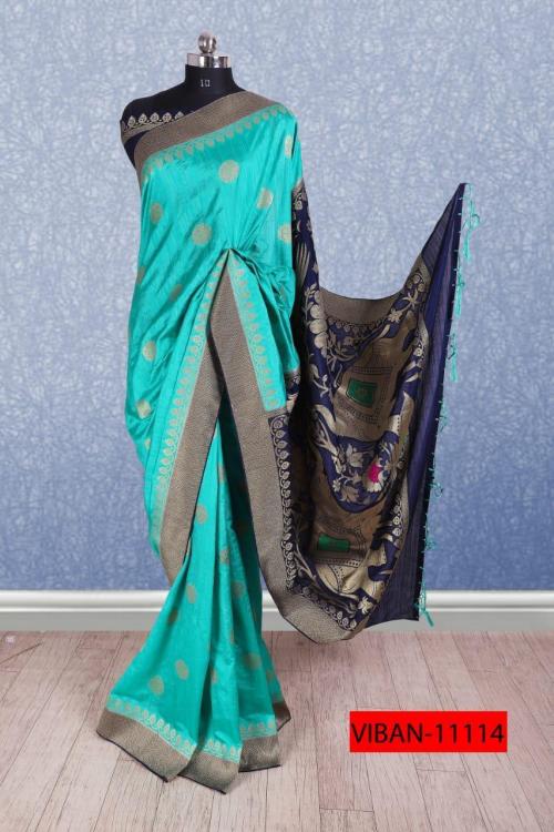 Mintorsi Designer Banarasi Silk Saree 11114 Price - 1530