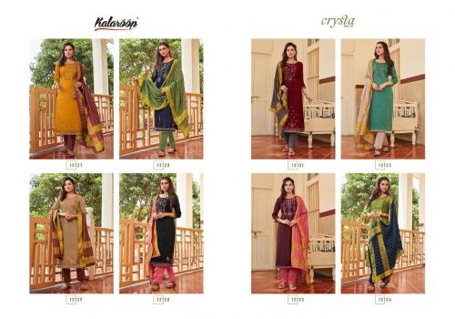 Kajree Fashion Kalaroop Crysta 12127-12134 Price - 7592