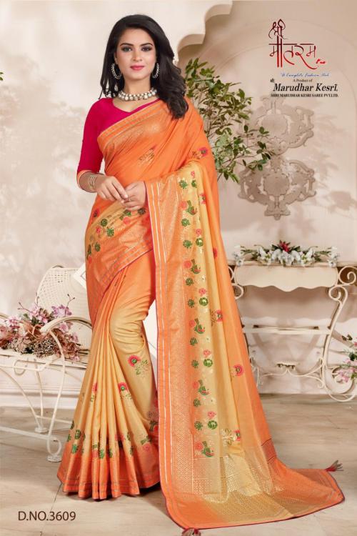 Shree Maataram Rajwadi Silk 3609