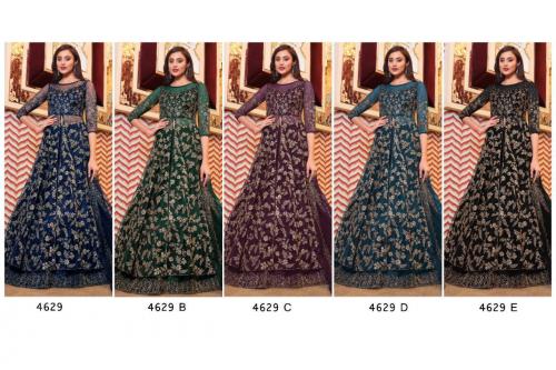 Vipul Fashion Ziana 4629 Colors  Price - 13250