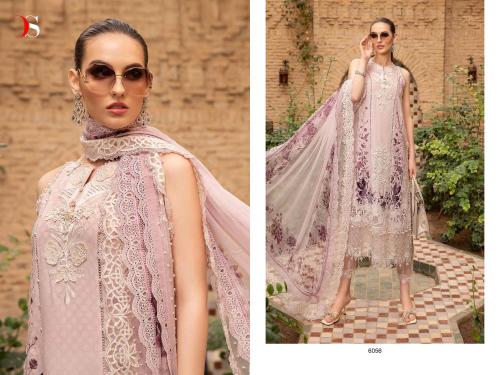DEEPSY SUITS MARIA.B VOYAGE LAWN - 24 6056 Price - CHIFFON DUP - 1099, TO COTTON DUP - 1149