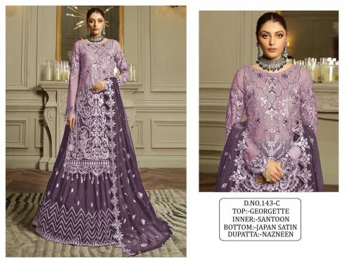 Pakistani Designer Suit KF-143-D Price - 1450