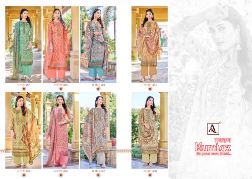 Alok Suit Mumtaz 1171-001 to 1171-008 Price - 6320