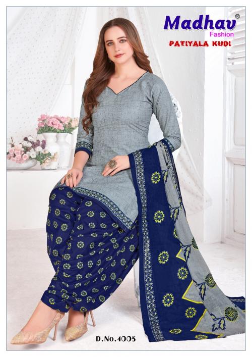 Madhav Fashion Patiyala Kudi  4005 Price - 350