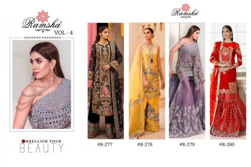 Ramsha R-277-R-278-R-279-R-280  Price - 6204