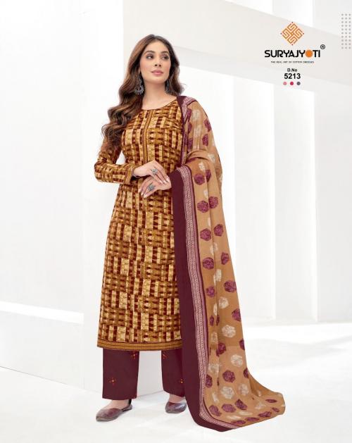 Suryajyoti Trendy Cottons 5213 Price - 530