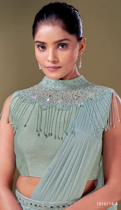 Aamoha Trendz Ready To Wear Designer Saree 1016114-A Price - 2595