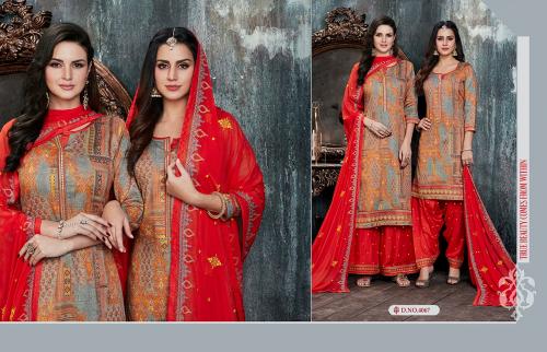 Kessi Fabrics Colours By Patiala House 4067