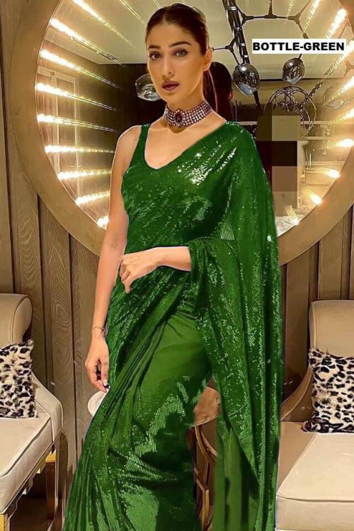 Bollywood Designer Sequence Saree DF-3203-D Price - 1099