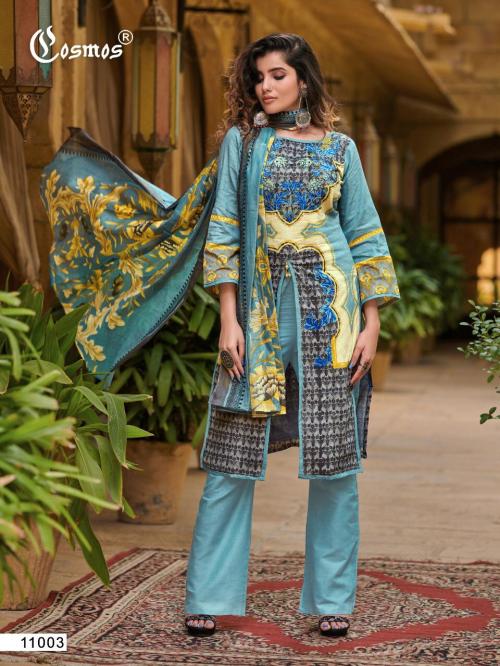 Cosmos Fashion Noor Printed Lawn 11003 Price - 550