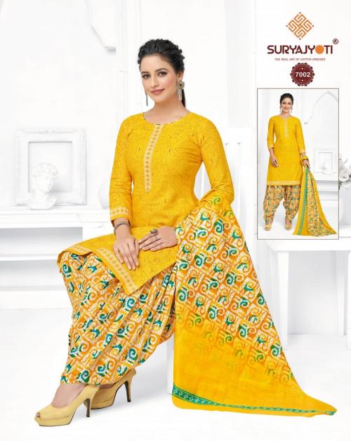 Suryajyoti Trendy Patiyala 7002 Price - 525