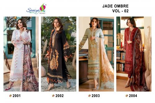 Saniya Trendz Jade Ombre 2001-2004 Price - 4000