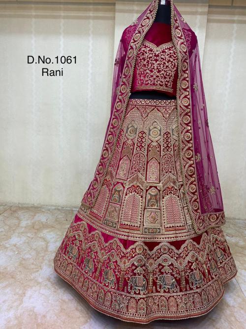 Purple Creation Bridal Lehenga Choli 1061-C Price - 13675