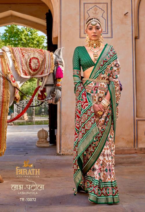 Trirath Labh Patola 10072 Price - 1075