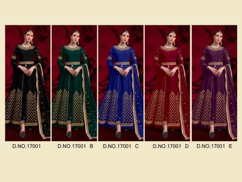 SENHORA DRESSES AGHA NOOR 17001-A TO 17001-E Price - 11975