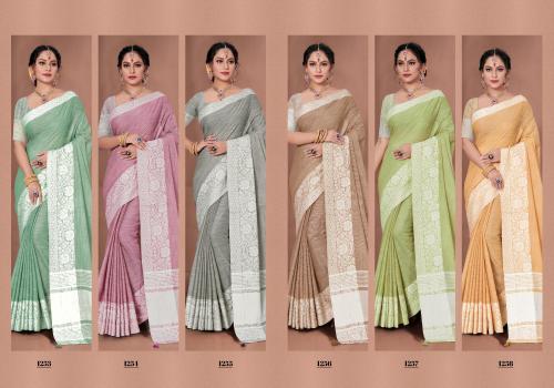 Sangam Prints Glamour Linen 1253-1258 Price - 5550
