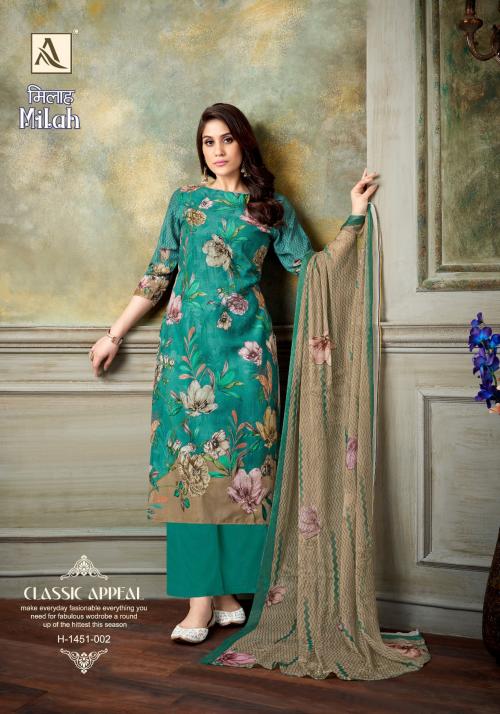 ALOK SUIT MILAH H-1451-002 Price - 825