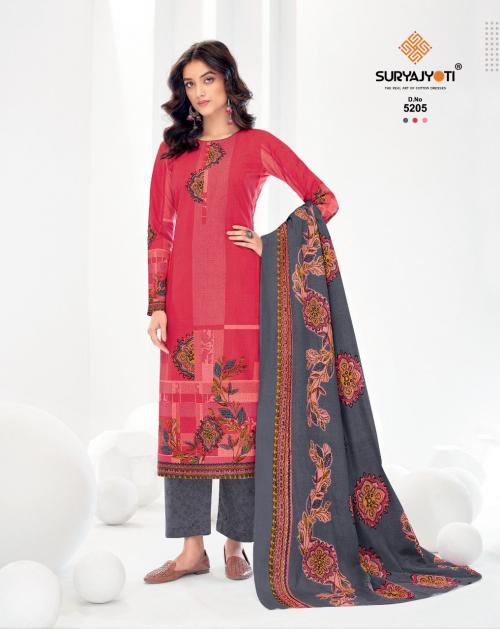 Suryajyoti Trendy Cottons 5205 Price - 530