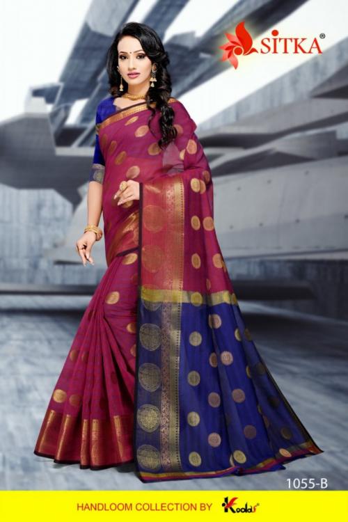 Kodas Sitka Saree Mednapuri 1055 B Price - 625