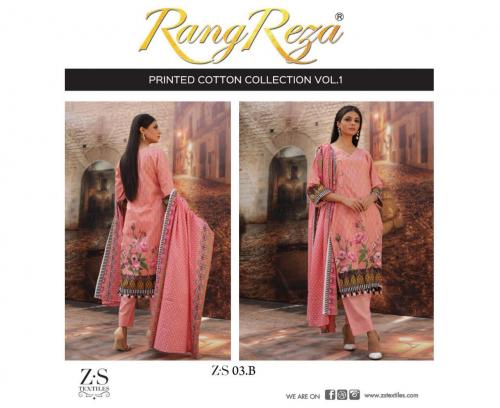 ZS Textiles Rang Reza 03B Price - 995