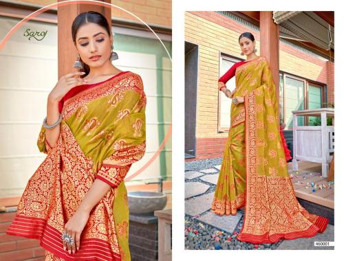 Saroj Saree Rajkanya 460001 Price - 1195