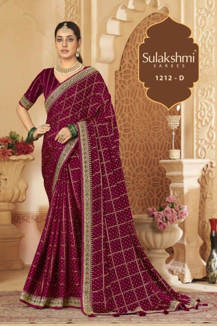 Sulakshmi Saree 1212-D Price - 2300