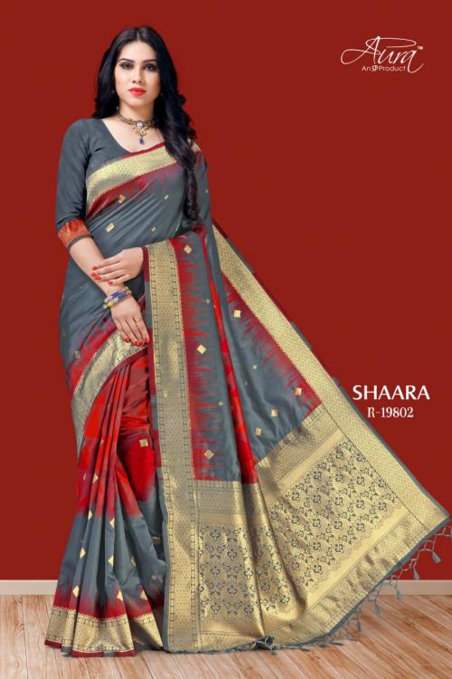 Aura Saree Shaara Silk 19802  Price - 1175