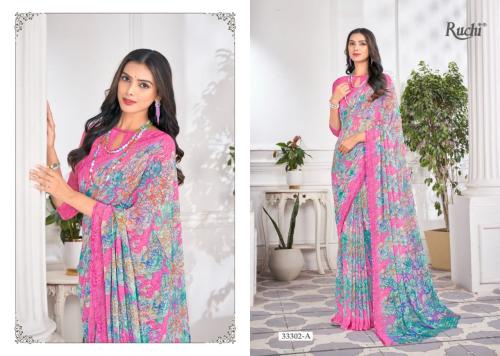 RUCHI SAREE RAGAA GEORGETTE - 9 33302-A Price - 523