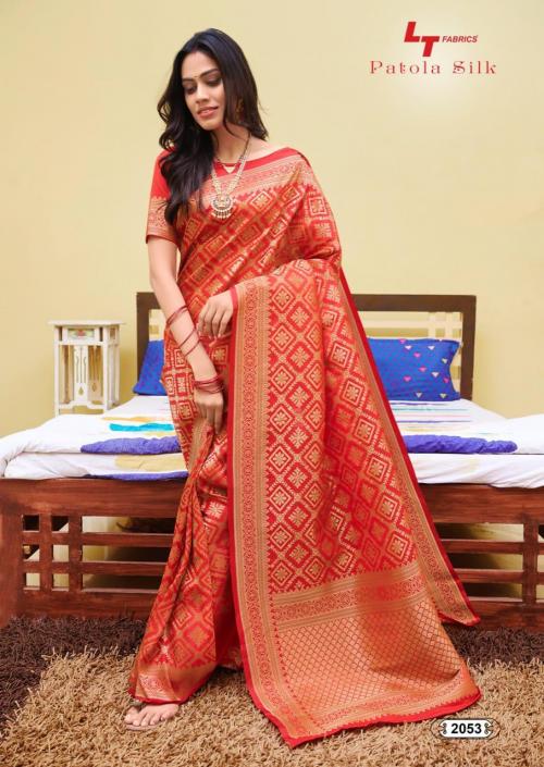 LT Fabrics Patola Silk 2053 Price - 845