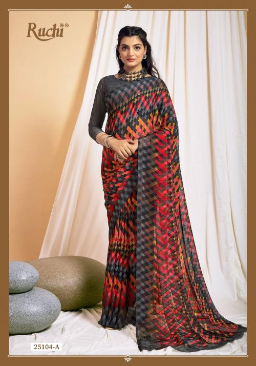 Ruchi Saree Star Chiffon 25104-A Price - 617
