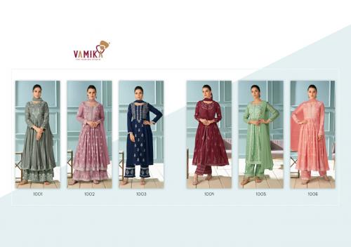 Vamika Fashion Lakhnawi 1001-1006 Price - 7470