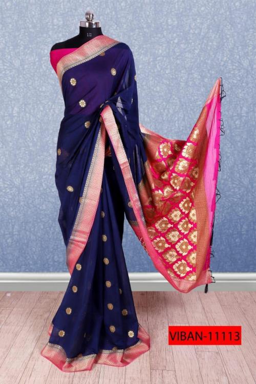 Mintorsi Designer Banarasi Silk Saree 11113 Price - 1530