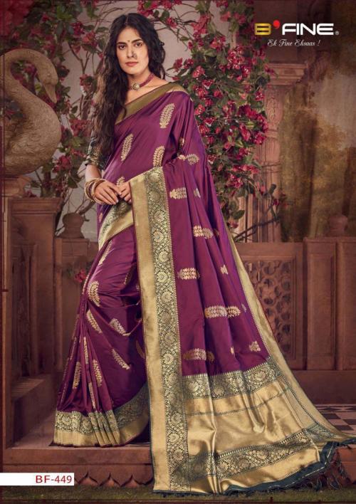 B Fine Saree Ask BF-449 Price - 2345
