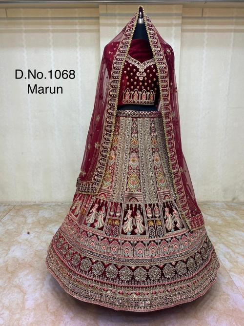 Purple Creation Bridal Lehenga Choli 1058-B Price - 14595