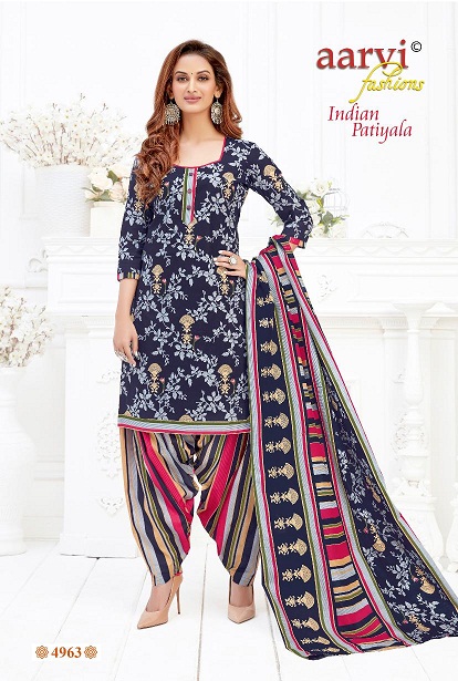Aarvi Fashion Indian Patiyala 4963 Price - 570