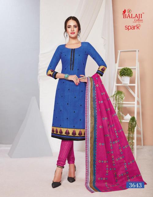 Balaji Cotton Spark 3643 Price - 350