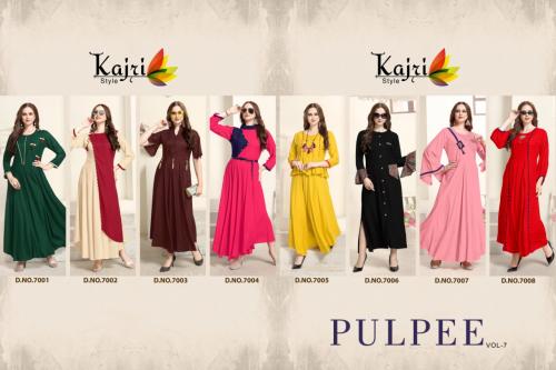 Kajri Style Puplee 7001-7008 Price - 5160