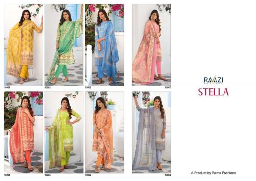 Rama Fashion Raazi Stella 10001-10008 Price - 9160