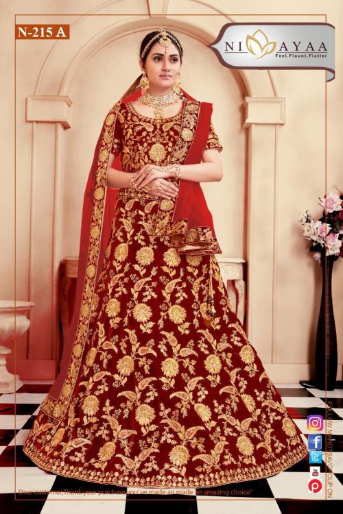 Mahotsav Nimayaa Shubh Vivah Designer Wedding Choli 215 A Price - 10445