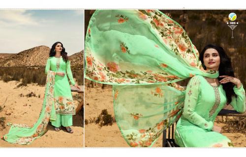 Vinay Fashion LLP Silkina Royal Crape 11855 Price - Inquiry On Watsapp Number For Price