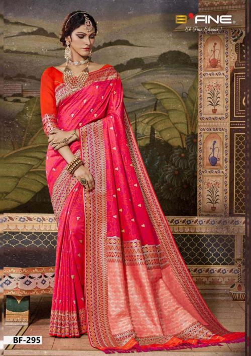 B Fine Saree Kalakari BF-295 Price - 3545