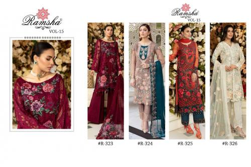 Ramsha R-323 to R-326 Price - 5820