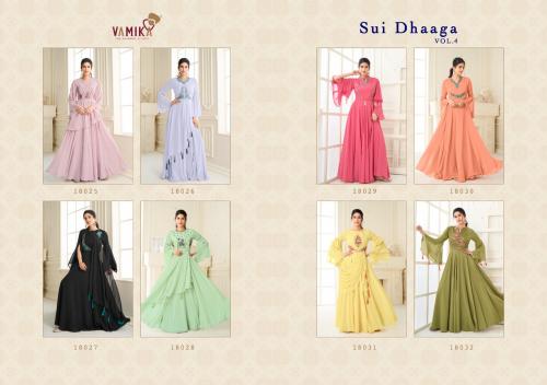 Vamika Fashion Sui Dhaaga 18025-18032 Price - 7800