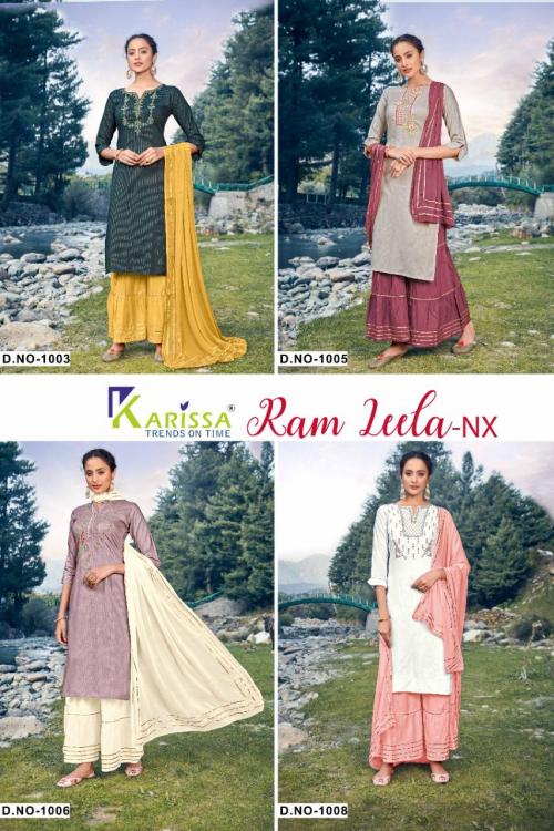 Karissa Ram Leela Nx 1003-1008 Price - 3600